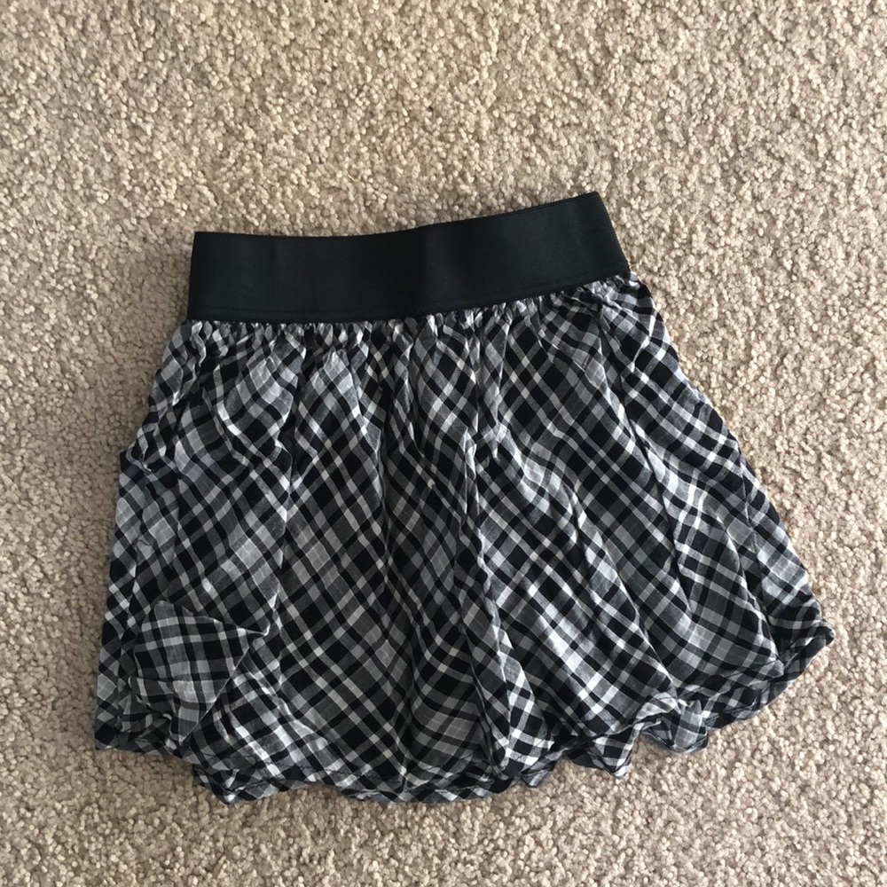 Plaid skirt